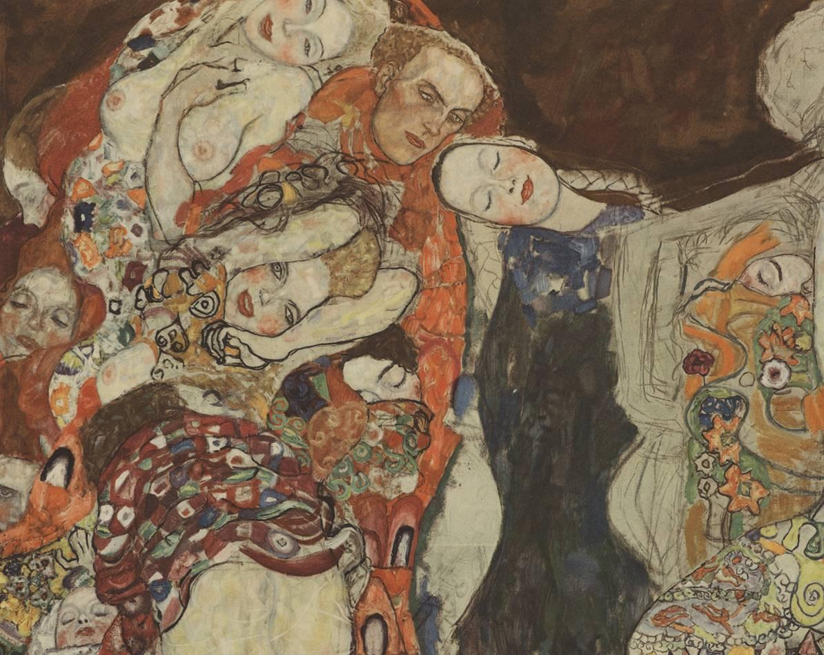Max Eisler Eine Nachlese folio “The Bride” collotype print - Print by (after) Gustav Klimt