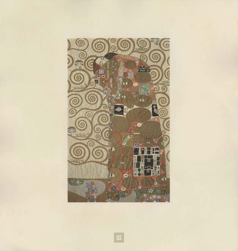 (after) Gustav Klimt - Max Eisler Eine Nachlese folio “The Embrace ...