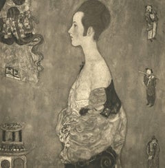 Max Eisler Eine Nachlese folio "Wally" (Mädchen im Profil) Lichtdruck