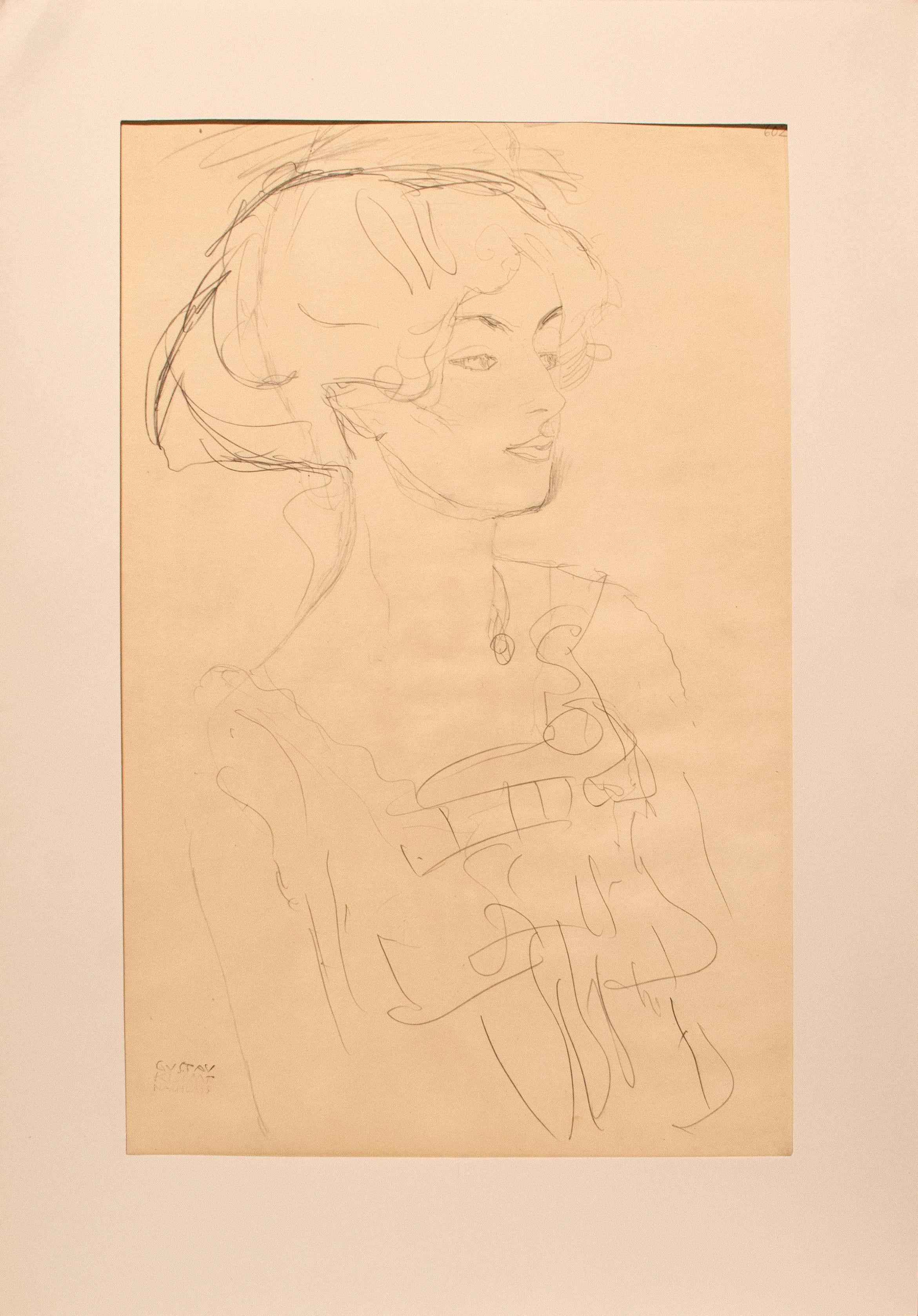 Sans titre (r) - Print de (after) Gustav Klimt