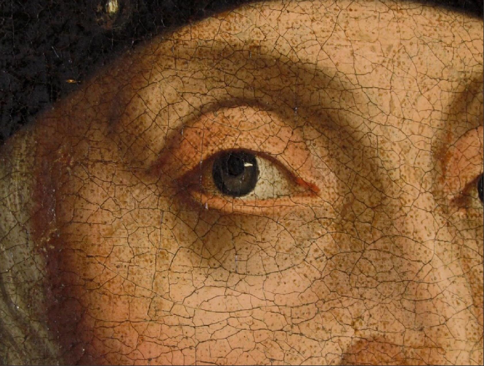 Ölporträt König Henry VII. nach Holbeins Tudor-Dynastie Wandgemälde im Angebot 4