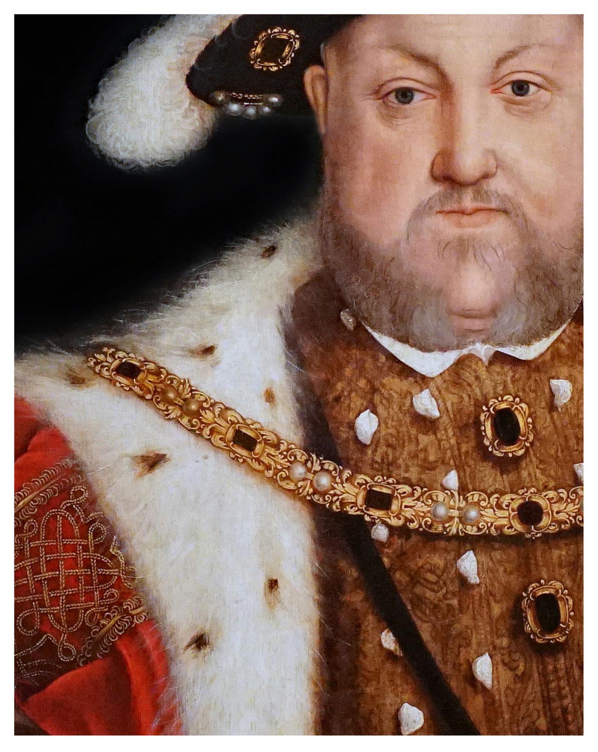 (After) Hans Holbein The Younger Portrait Print -  After Hans Holbein the Younger (German 1497-1543). King Henry VIII of England.