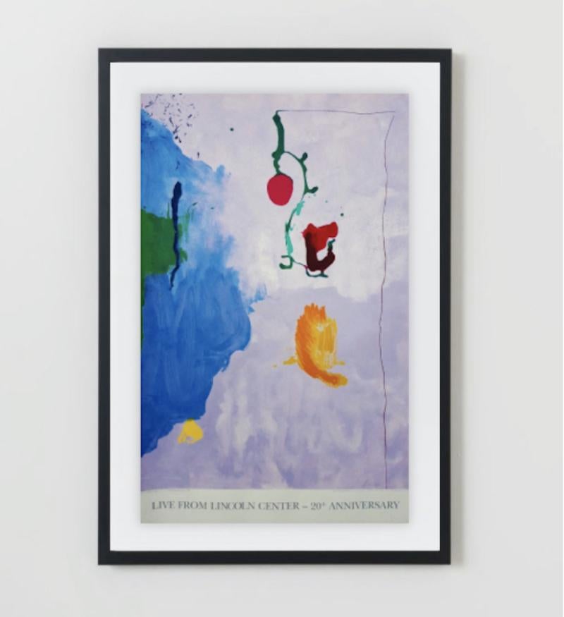 Live from Lincoln Center, 20th Year (Eve) Lincoln Center Poster - Print by (after) Helen Frankenthaler