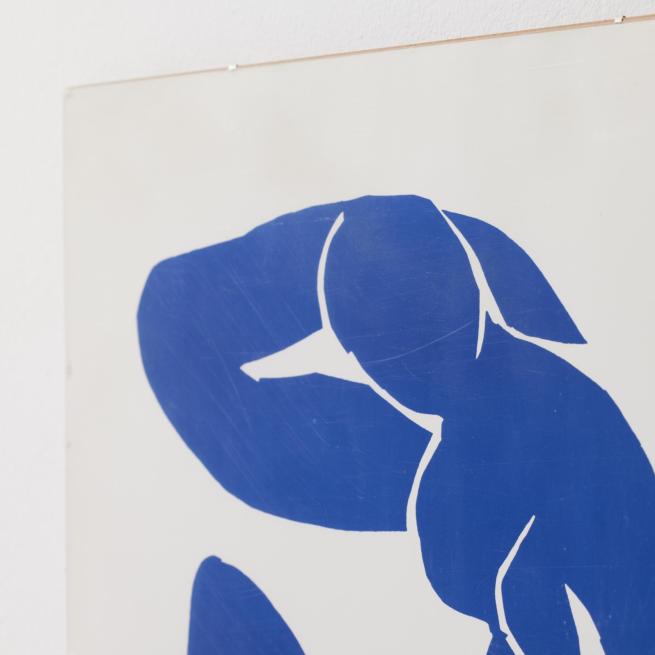 After Henri Matisse Bleu Print, circa 1990 For Sale 7