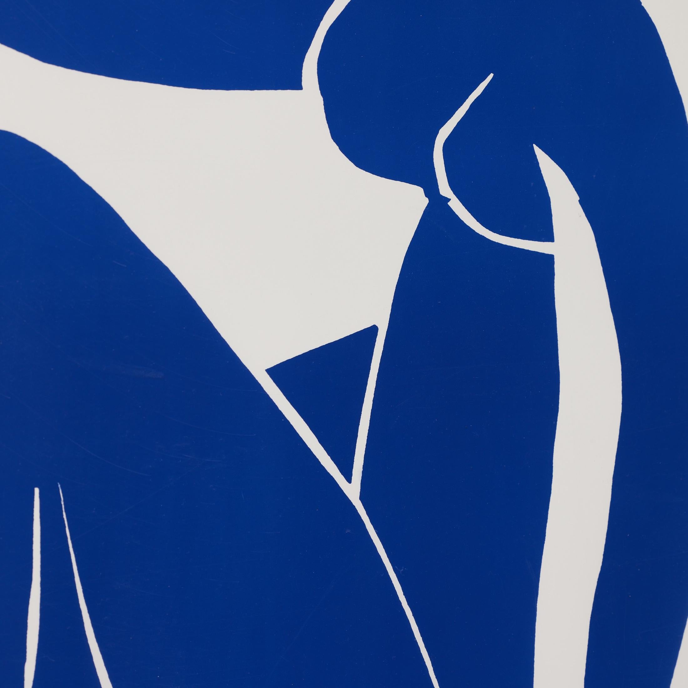 After Henri Matisse Bleu Print, circa 1990 For Sale 10