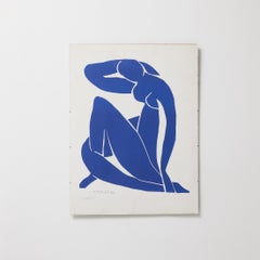 After Henri Matisse Bleu Print, circa 1990