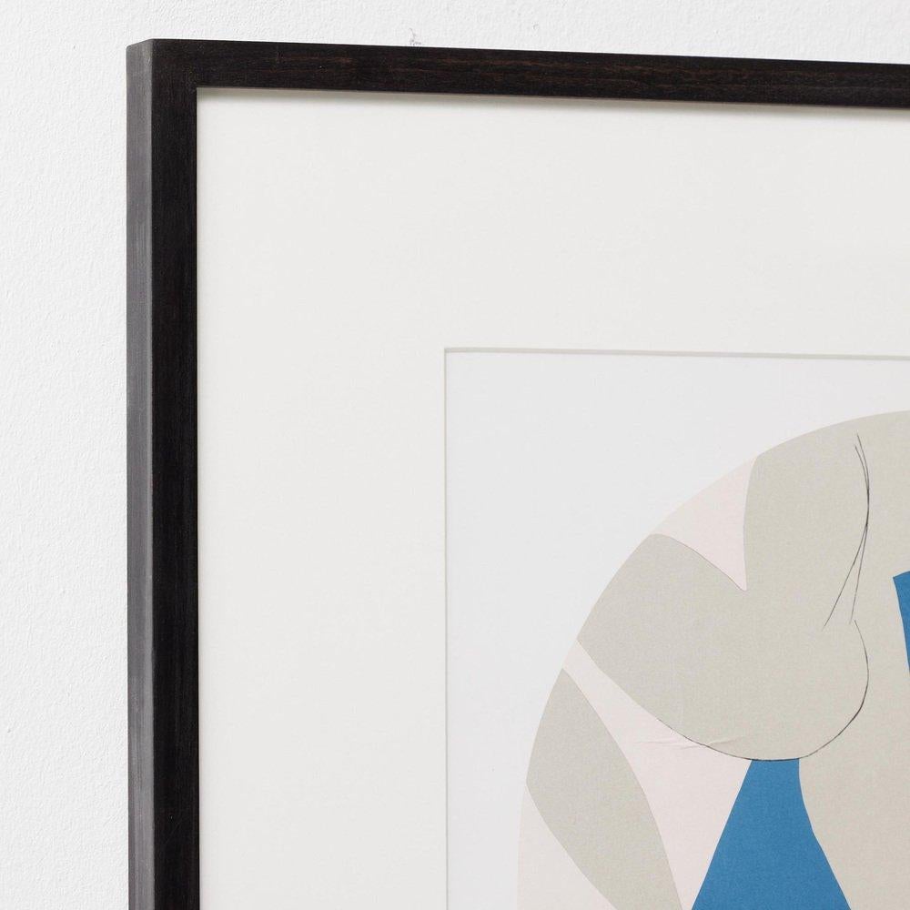 D'après Henri Matisse Bleu Print Encadré, circa 1990 en vente 4