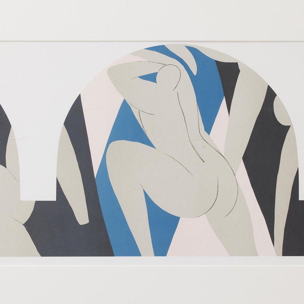 D'après Henri Matisse Bleu Print Encadré, circa 1990 en vente 8