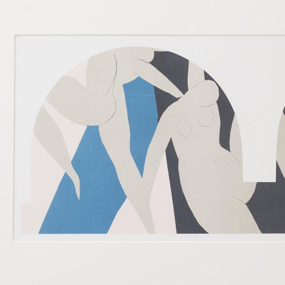 D'après Henri Matisse Bleu Print Encadré, circa 1990 en vente 9