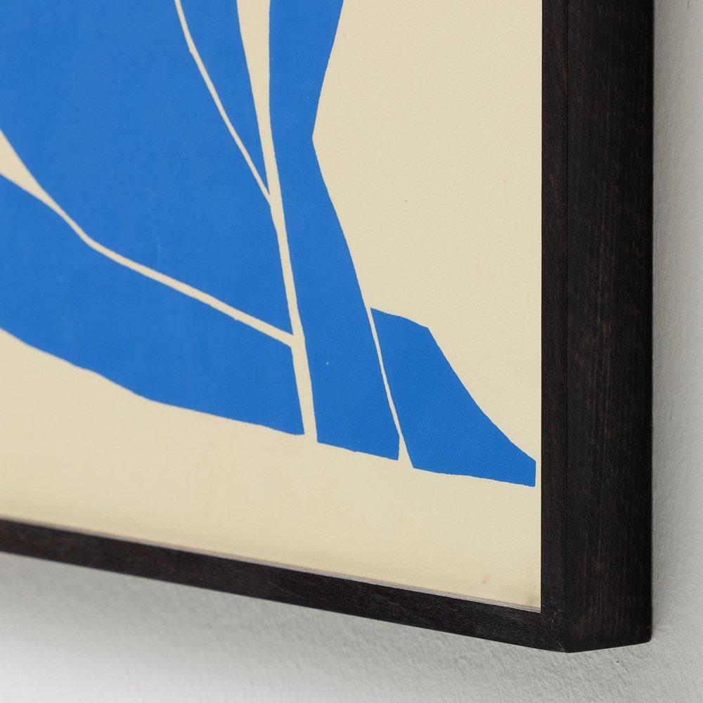 D'après Henri Matisse Lithographie en taille bleue encadrée, vers 1980 en vente 7