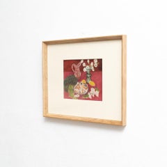 After Henri Matisse, Composition, 1943, Color Cliché Print, Framed