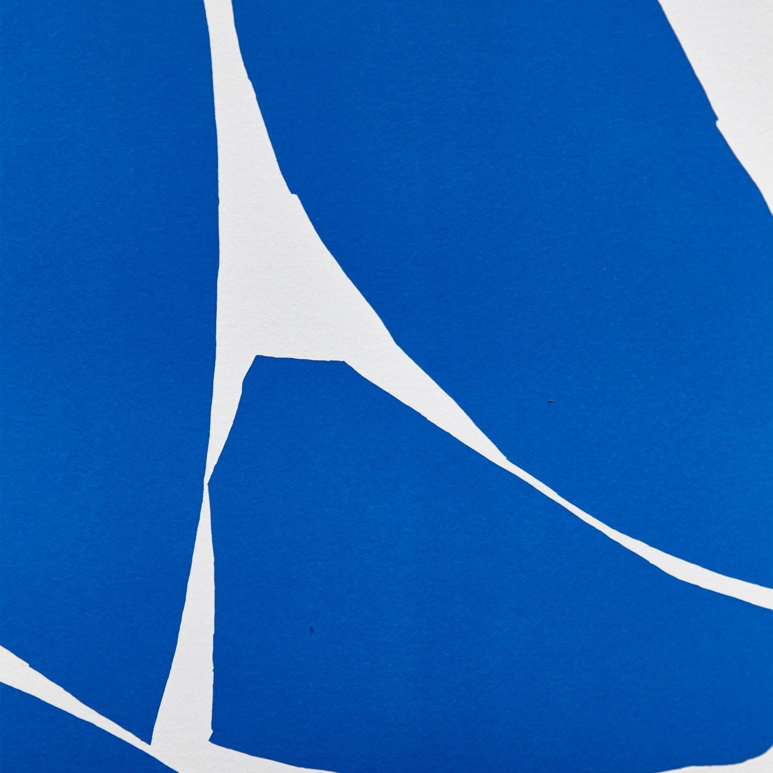 French After Henri Matisse Cut Out Blue Lithograph Nu Bleu IV