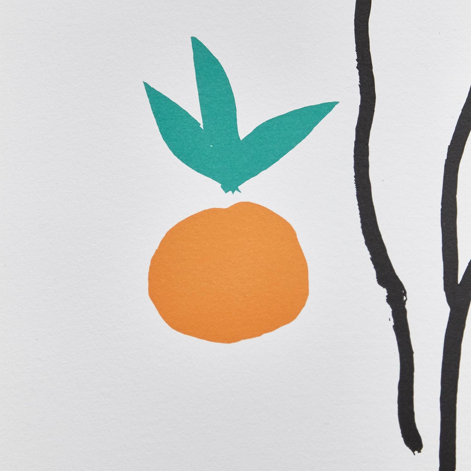 Henri Matisse Lithographie, Nu Aux Orange, Nach Henri Matisse (Papier)