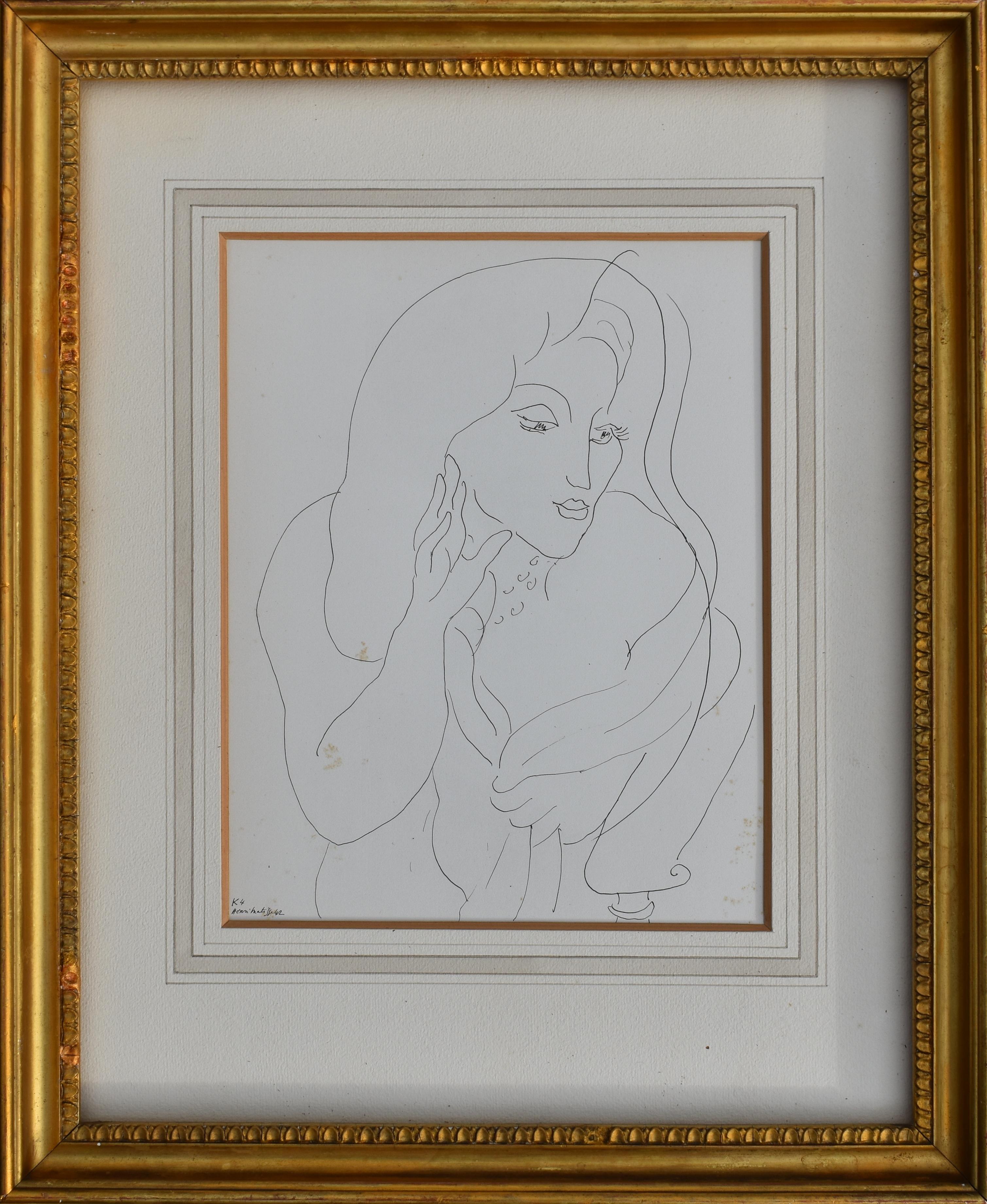 Figurative Print (after) Henri Matisse - After Henri Matisse (1864-1954) K4 Print Published 1943