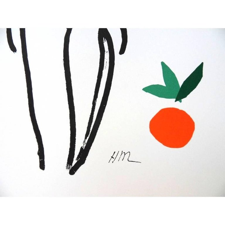 after Henri Matisse - Nude With Oranges - Lithograph For Sale 2