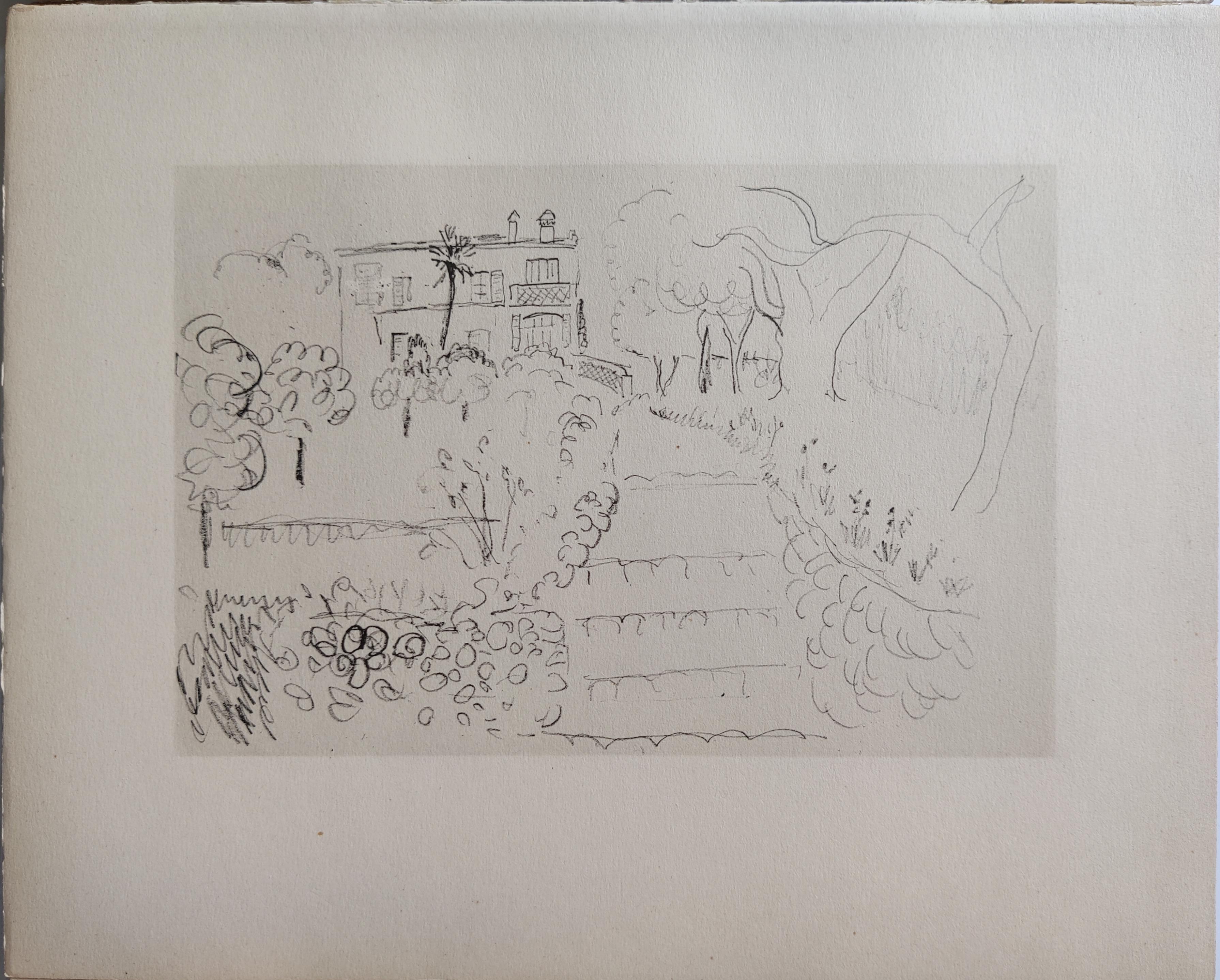 (after) Henri Matisse -- The Provençal Garden en vente 1