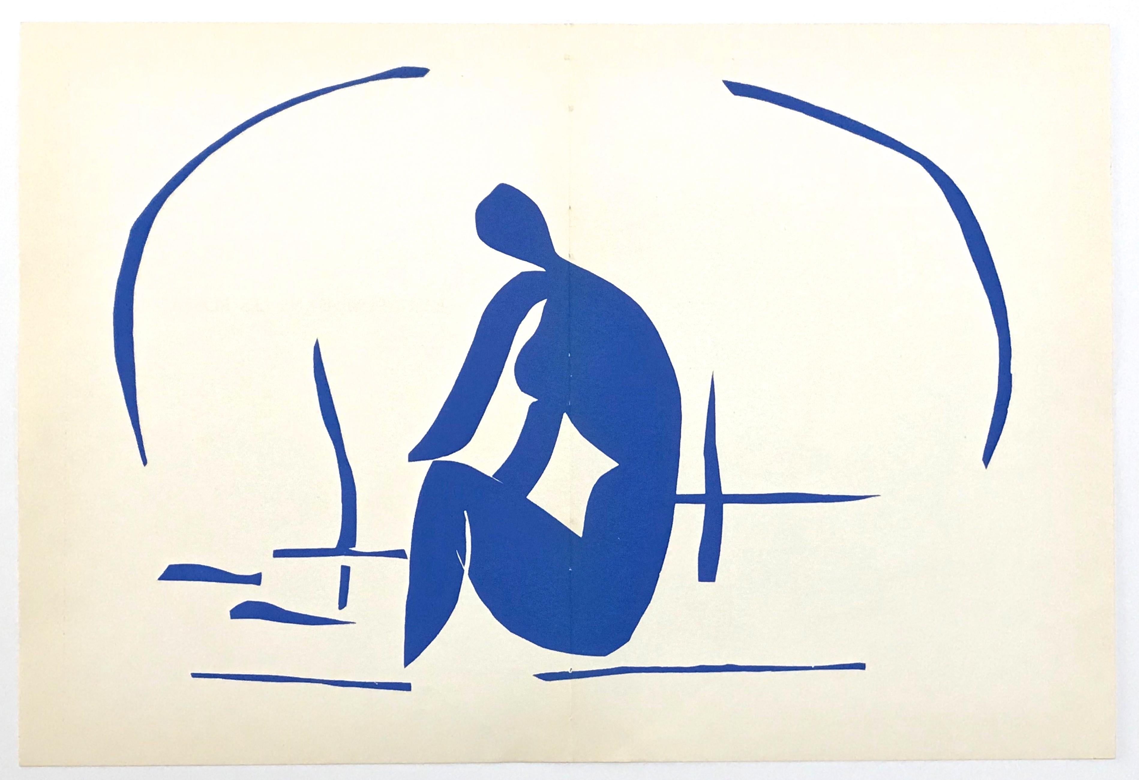 "Baigneuse dans les roseaux" lithograph - Print by (after) Henri Matisse