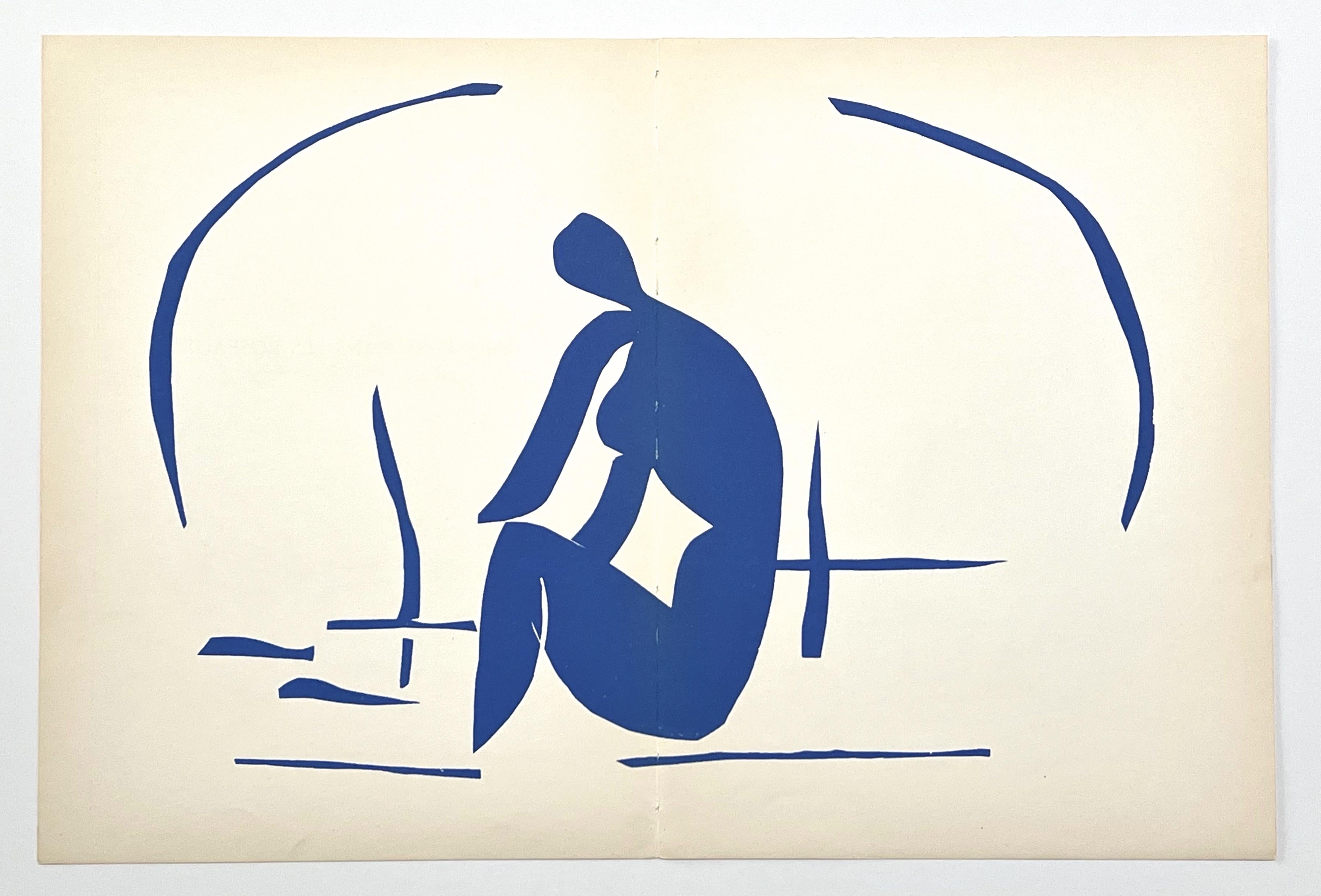 "Baigneuse dans les roseaux" lithograph - Print by (after) Henri Matisse