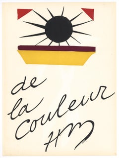"De la Couleur" pochoir