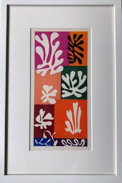 Fleurs De Neige - Henri Matisse:: Verve:: Mourlot Freres:: Ausschnitt:: Collage