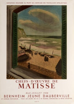 Vintage Galerie Bernheim Jeune (after) Henri Matisse, 1958
