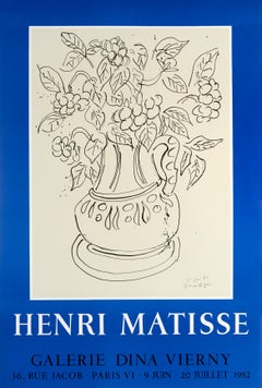 Galerie Dina Vierny by Henri Matisse lithographic poster