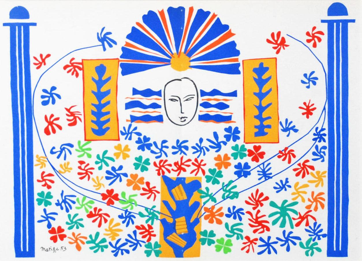 (after) Henri Matisse Nude Print – Apollon von Henri Matisse (nach)