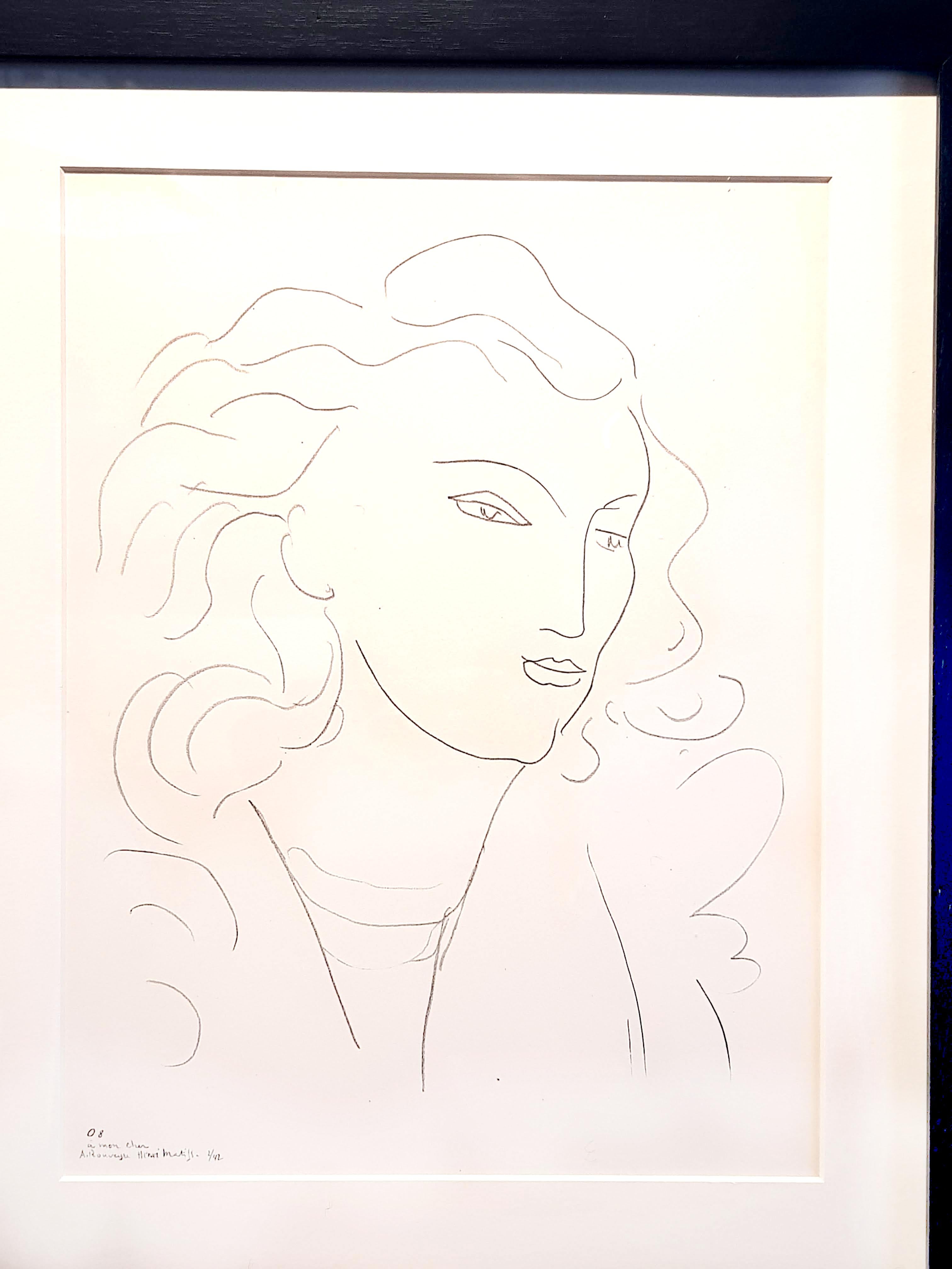 Henri Matisse (After) - Lithograph - Woman - Print by (after) Henri Matisse