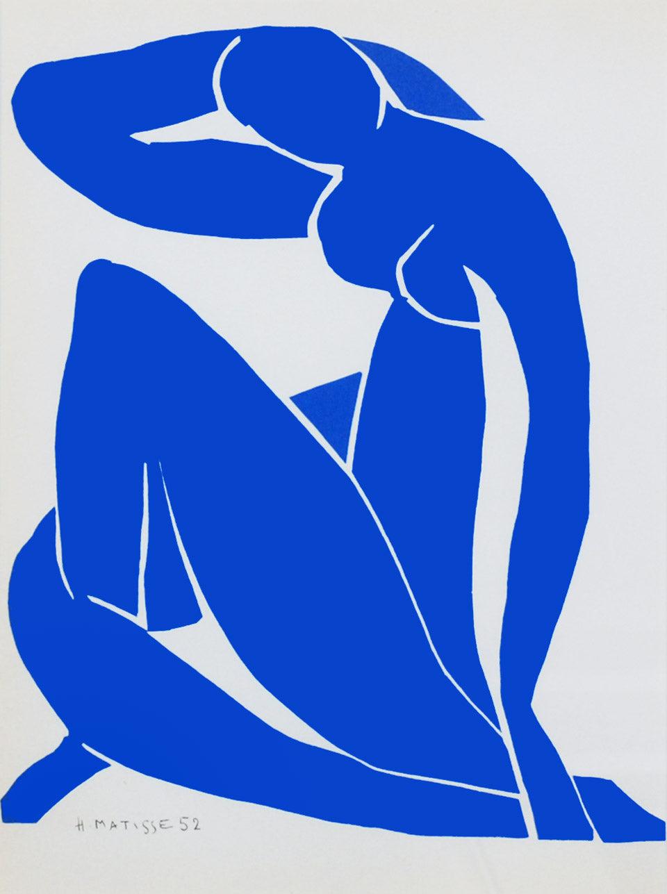 (after) Henri Matisse Nude Print - Henri Matisse (after) Nus Bleus II