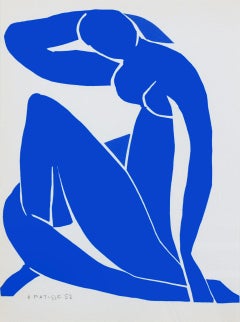 Vintage Henri Matisse (after) Nus Bleus II