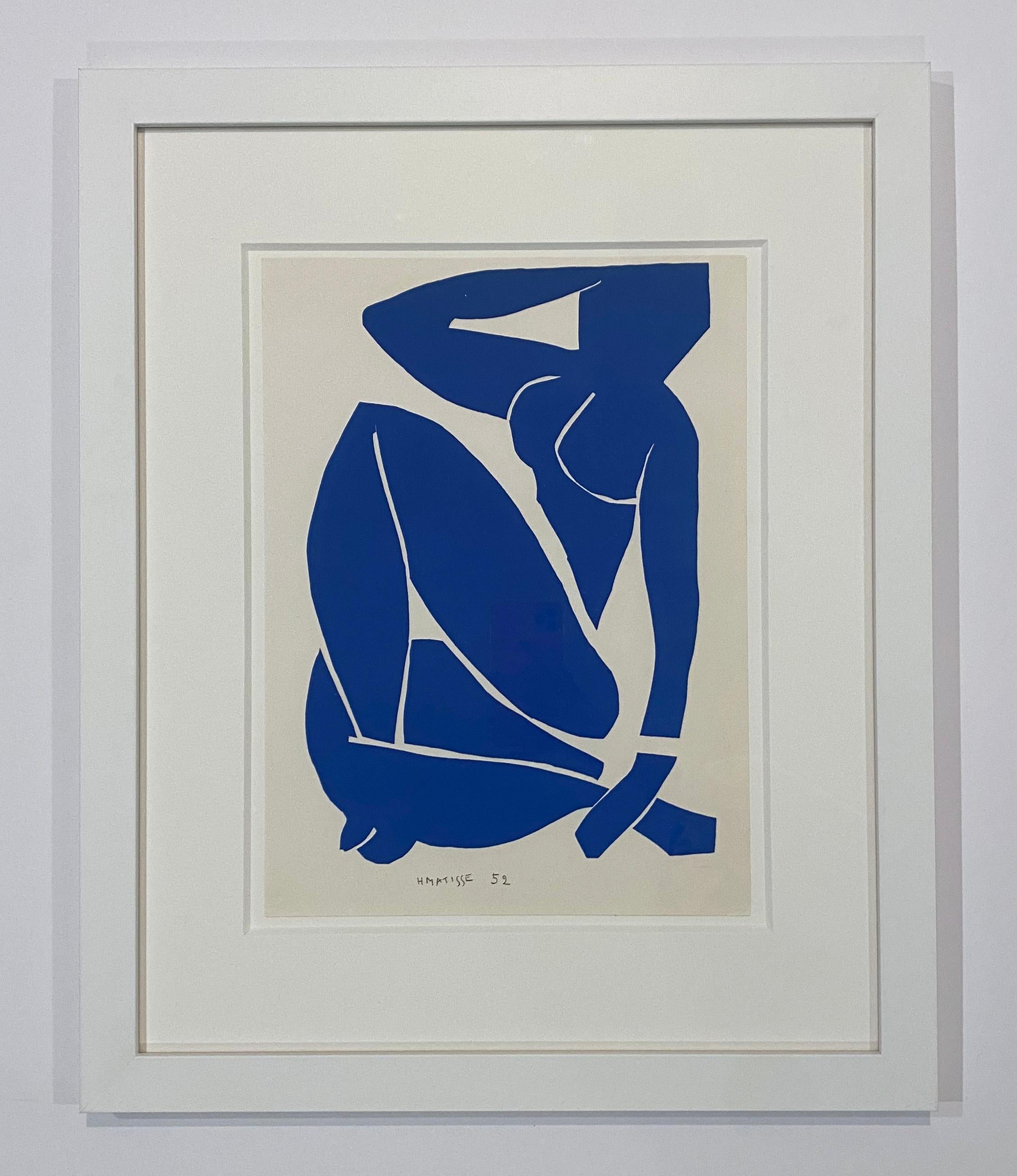 Nus Bleus III, from 1958 The Last Works of Henri Matisse - Print by (after) Henri Matisse