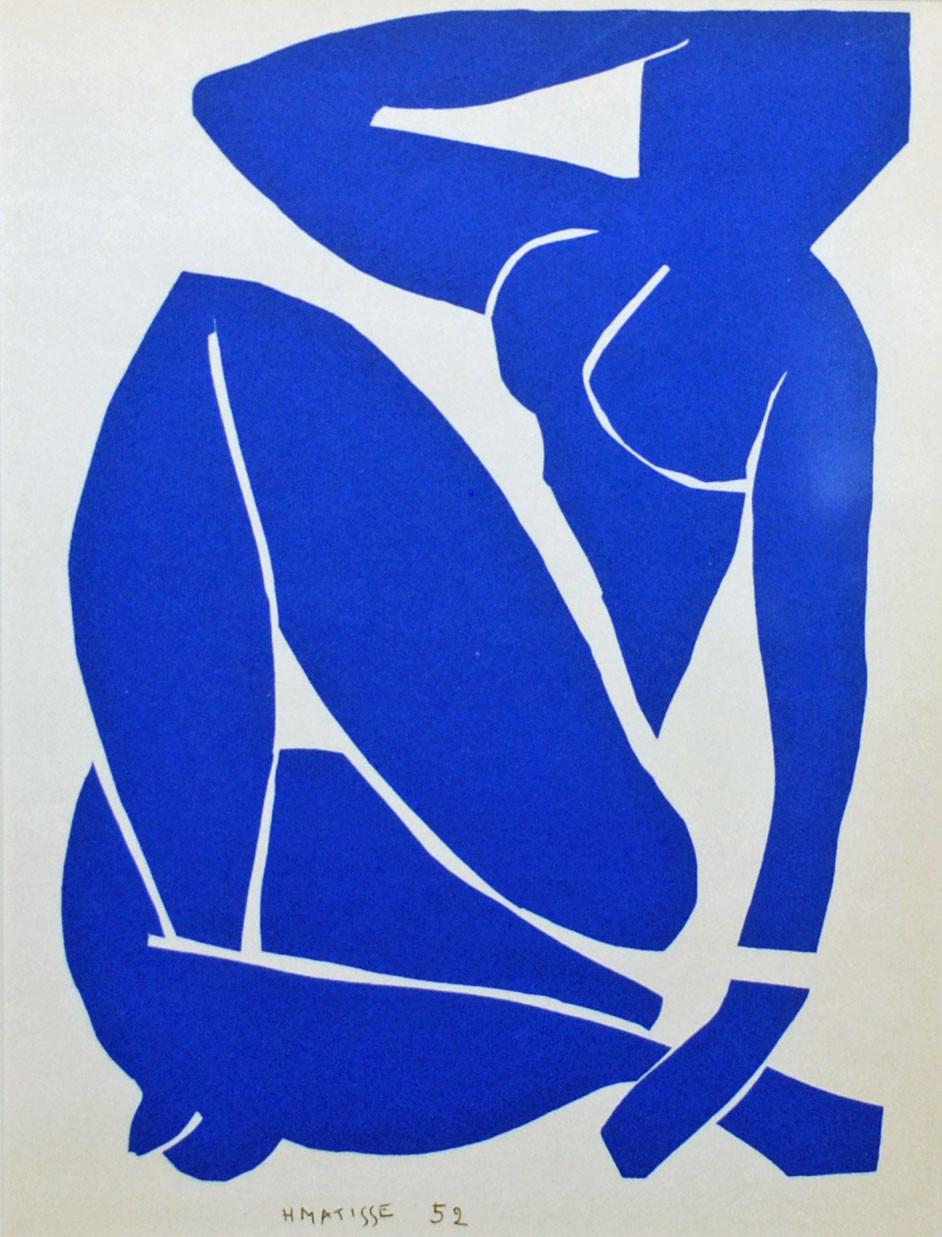 Nus Bleus III, from 1958 The Last Works of Henri Matisse