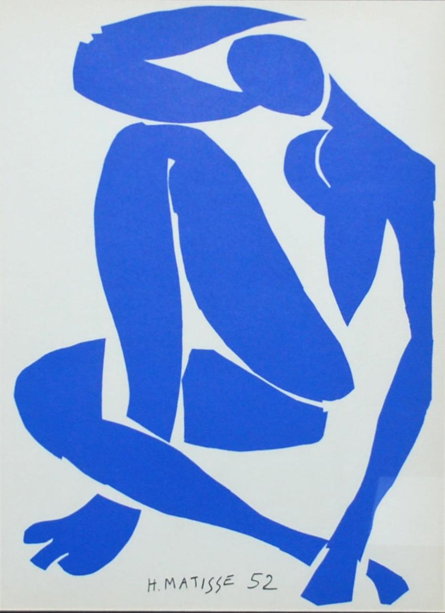 (after) Henri Matisse Nude Print – Nus Bleus IV. von Henri Matisse (nach)