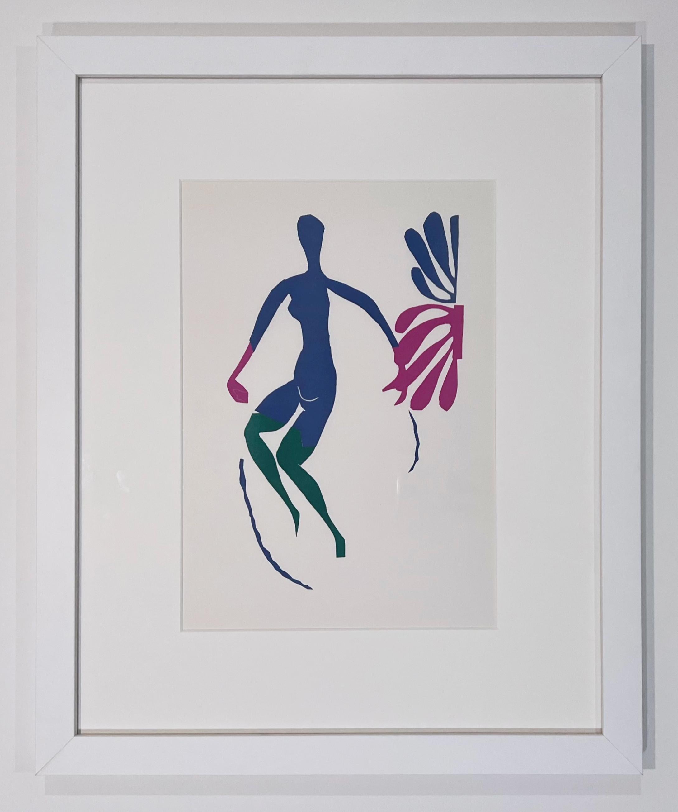 Nus Bleus VI, from 1958 The Last Works of Henri Matisse - Print by (after) Henri Matisse