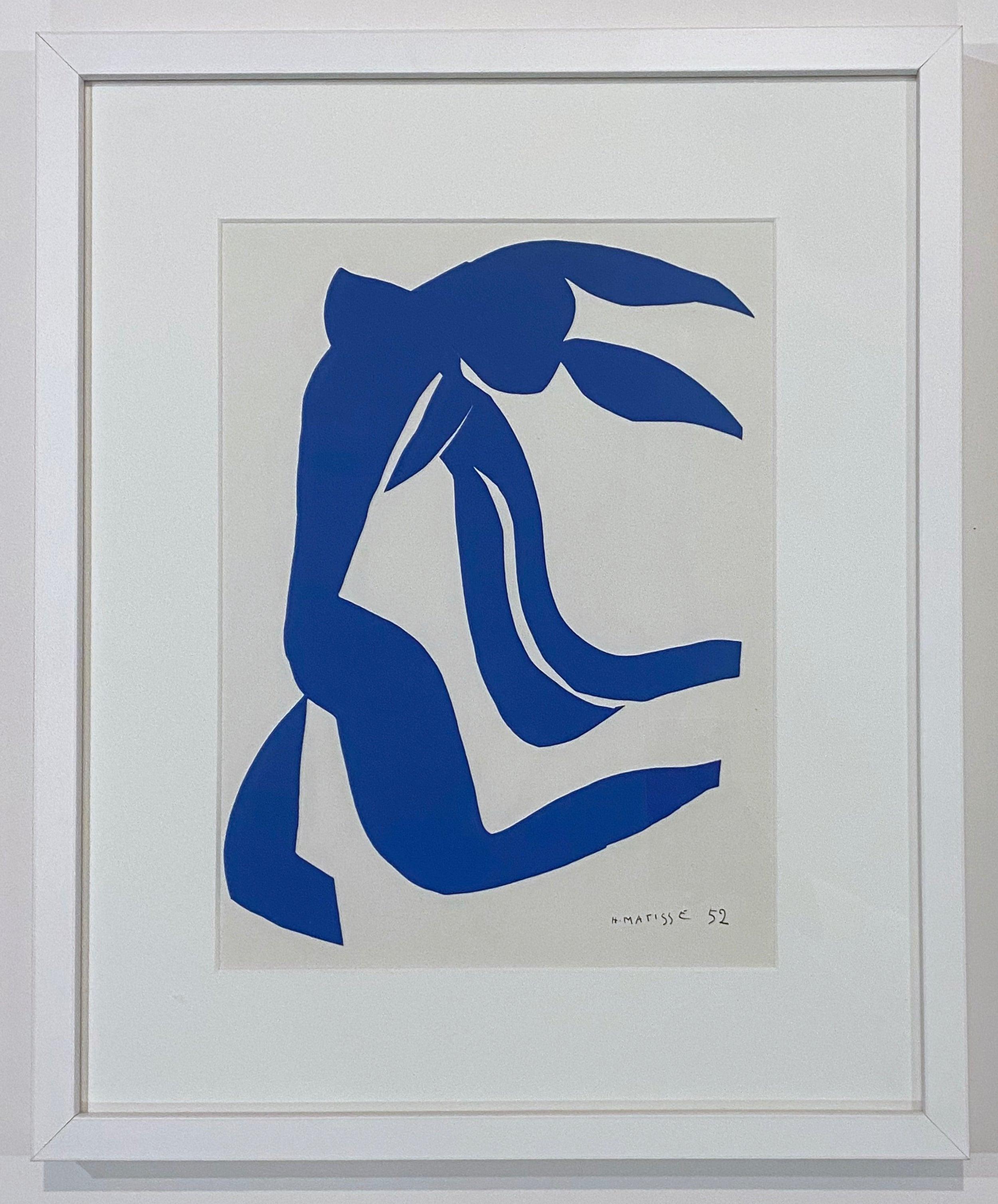 Nus Bleus VII, from 1958 The Last Works of Henri Matisse - Print by (after) Henri Matisse