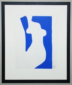 Henri Matisse Lithograph Print, 1958, Nus Bleus VIII, The Last Works of Matisse