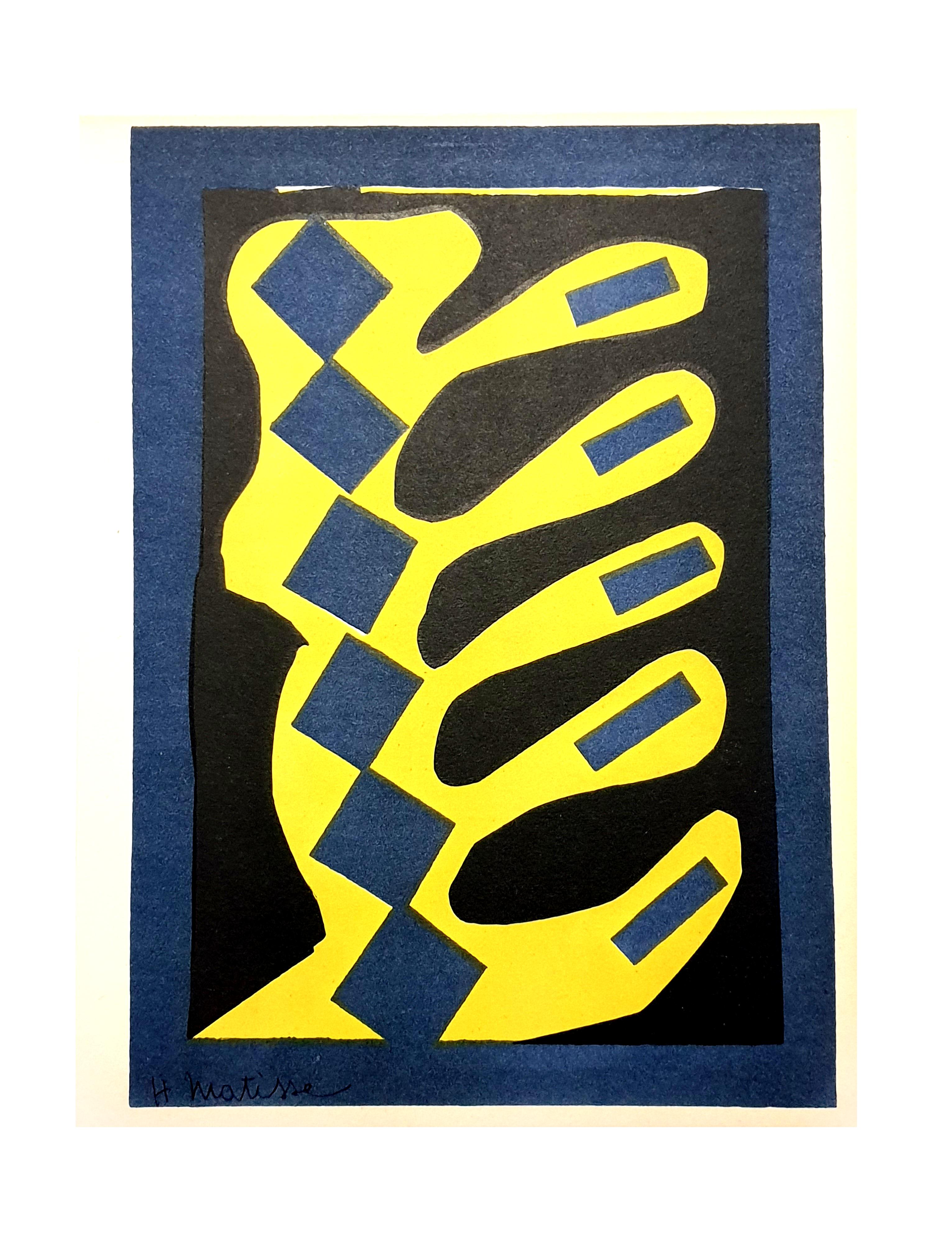 Henri Matisse (After) - Planta - Litografía
Publicado en la revista de arte de lujo, XXe Siecle
1954
Dimensiones: 32 x 24 cm 
Editor: G. di San Lazzaro.
Sin firmar y sin numerar tal como se emitió