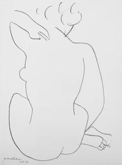 Henri Matisse 'Figure Study' Lithograph, from Derriere le Miroir 1952