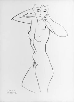 Henri Matisse 'Figure Study' Lithograph, from Derriere le Miroir 1952