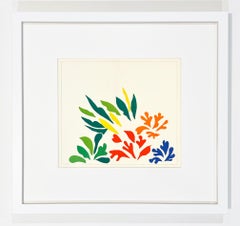 Henri Matisse Lithograph, Abstract, 1958, Acanthes, The Last Works of Matisse