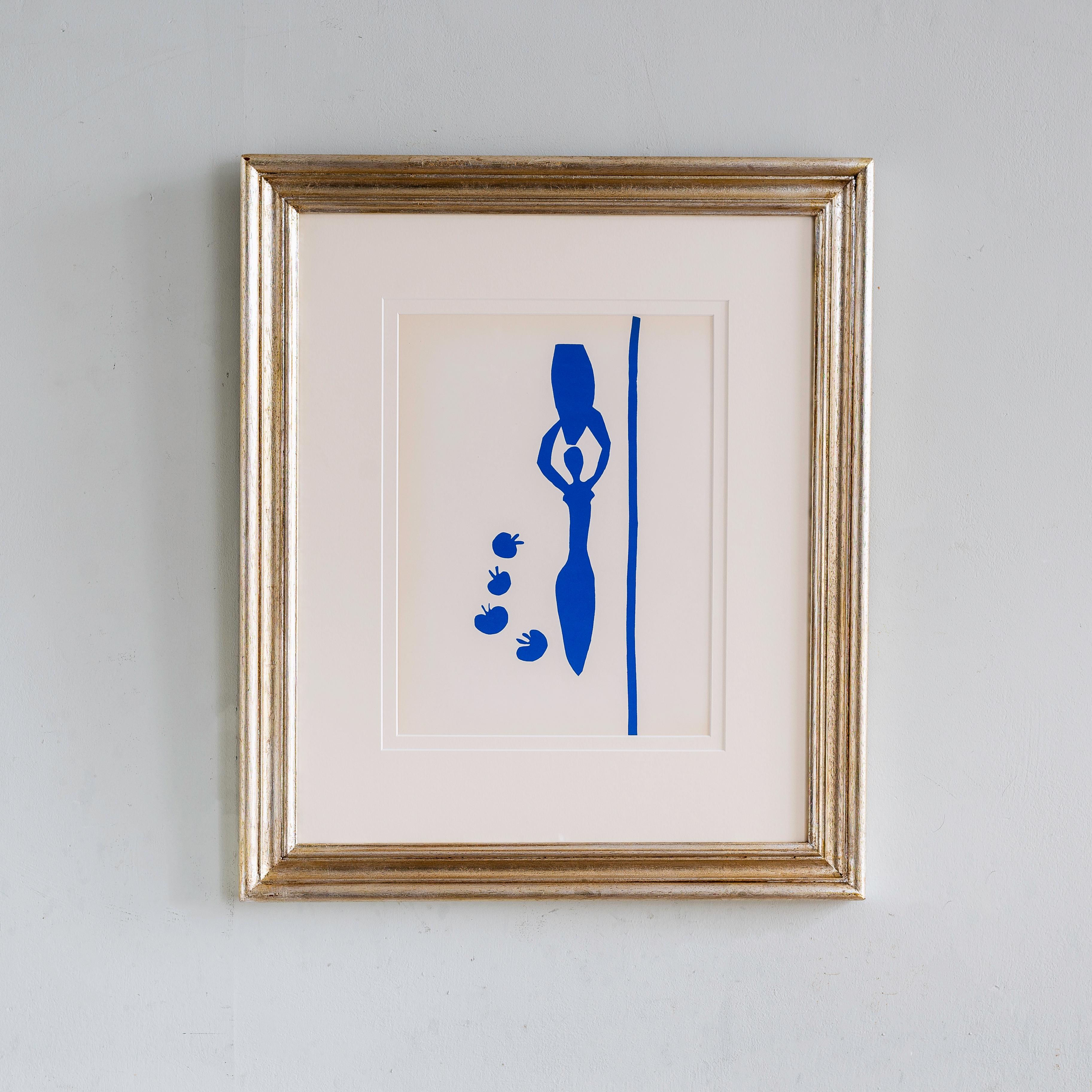 (after) Henri Matisse Abstract Print - Henri Matisse, Nu Bleu I