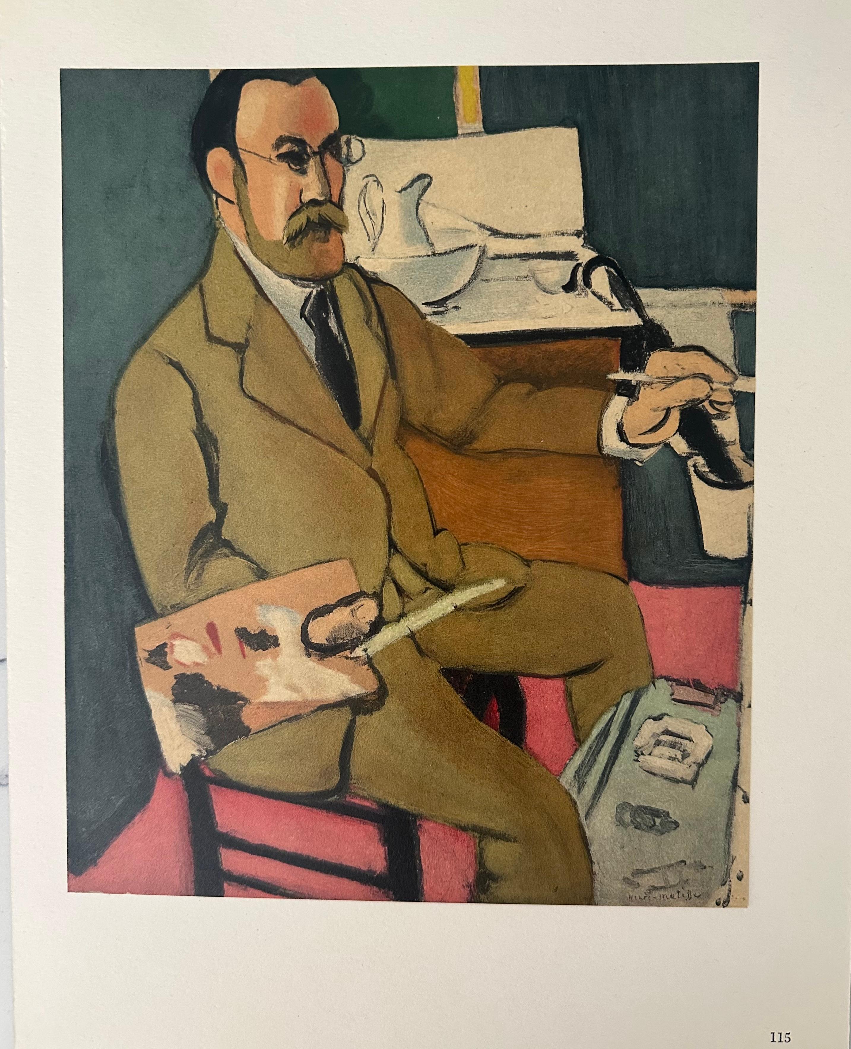 Henri Matisse, Portrait de l´Artiste - Print by (after) Henri Matisse