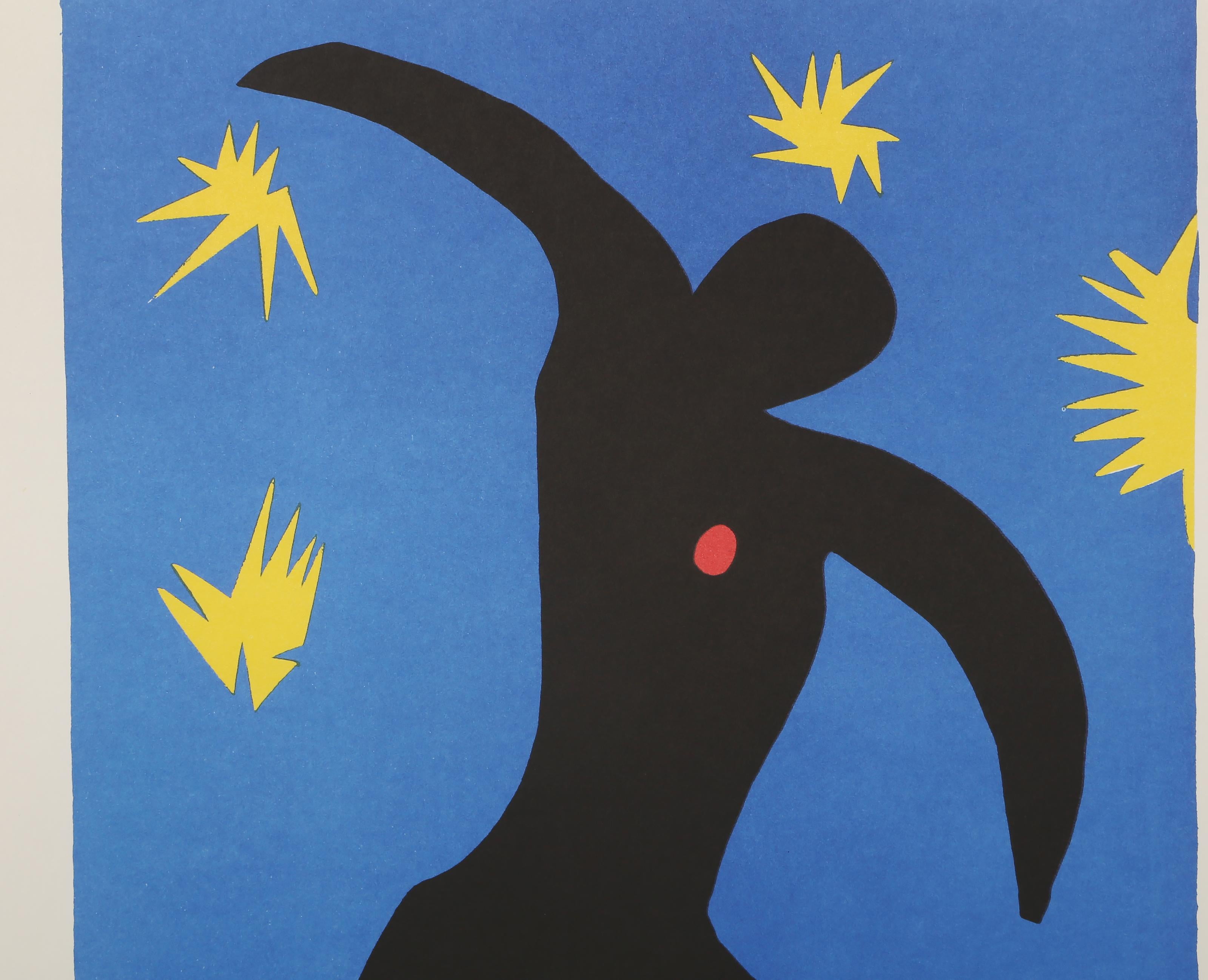 Icare From The Jazz Portfolio, Litografía moderna (after) Henri Matisse en venta 1