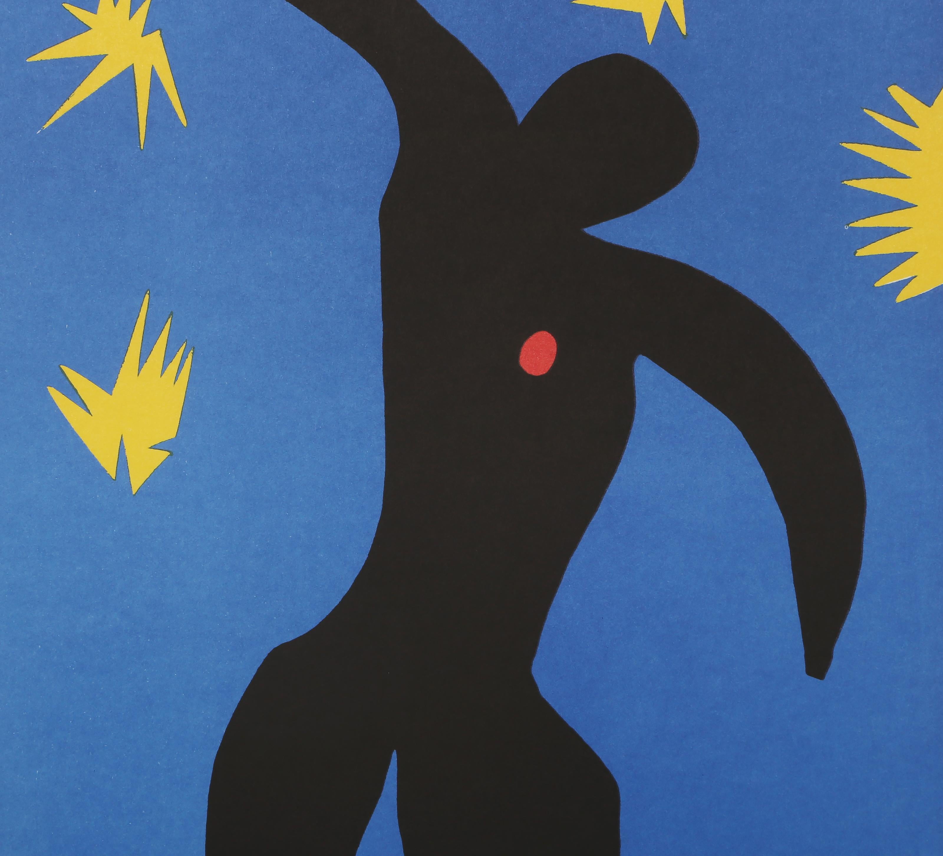 Icare From The Jazz Portfolio, Litografía moderna (after) Henri Matisse en venta 2