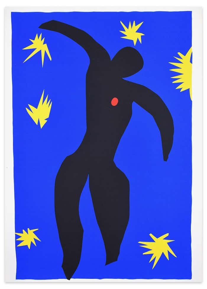 after Henri Matisse Icarus Screen Print After Henri Matisse after-henri-matisse-icarus-screen-print-after-henri-matisse