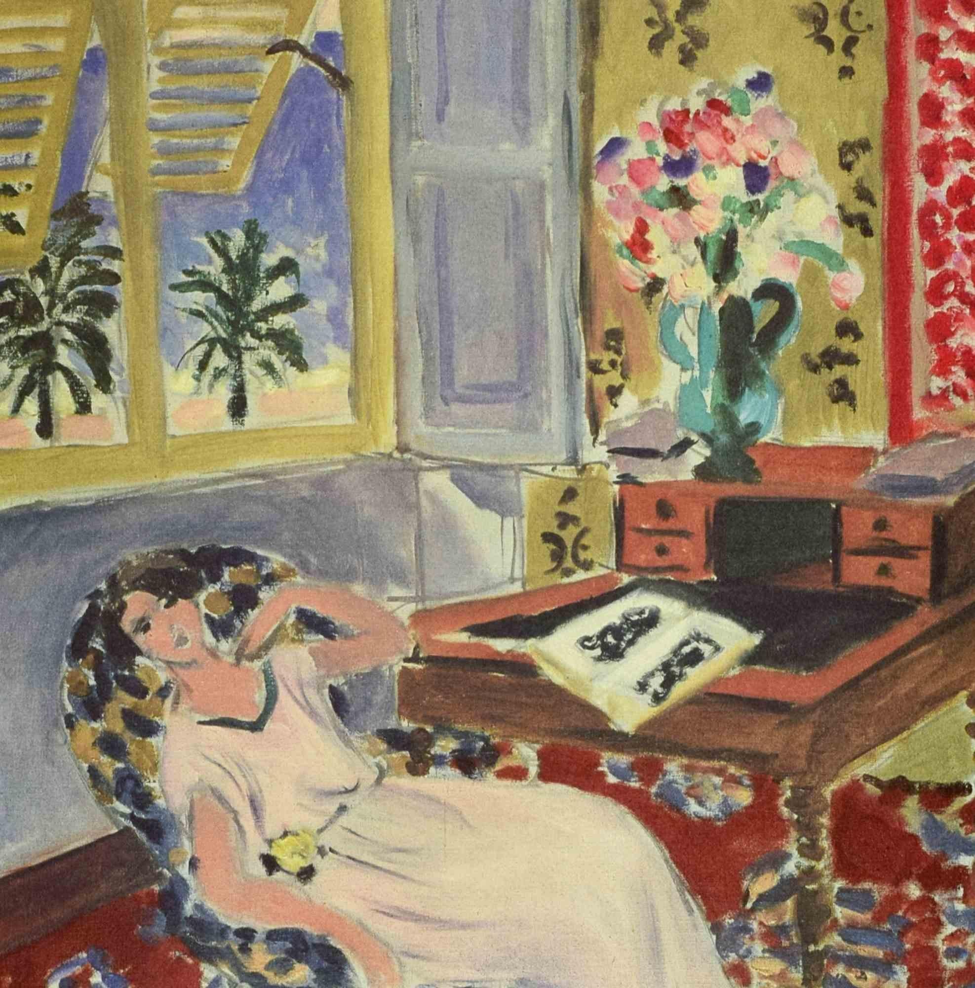 Interno - Foto-litografia dopo Henri Matisse (after) Henri Matisse - 1993 in vendita 1