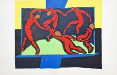 Henri Matisse Lithograph Print, Framed, 1938, La Danse, from Revue Verve