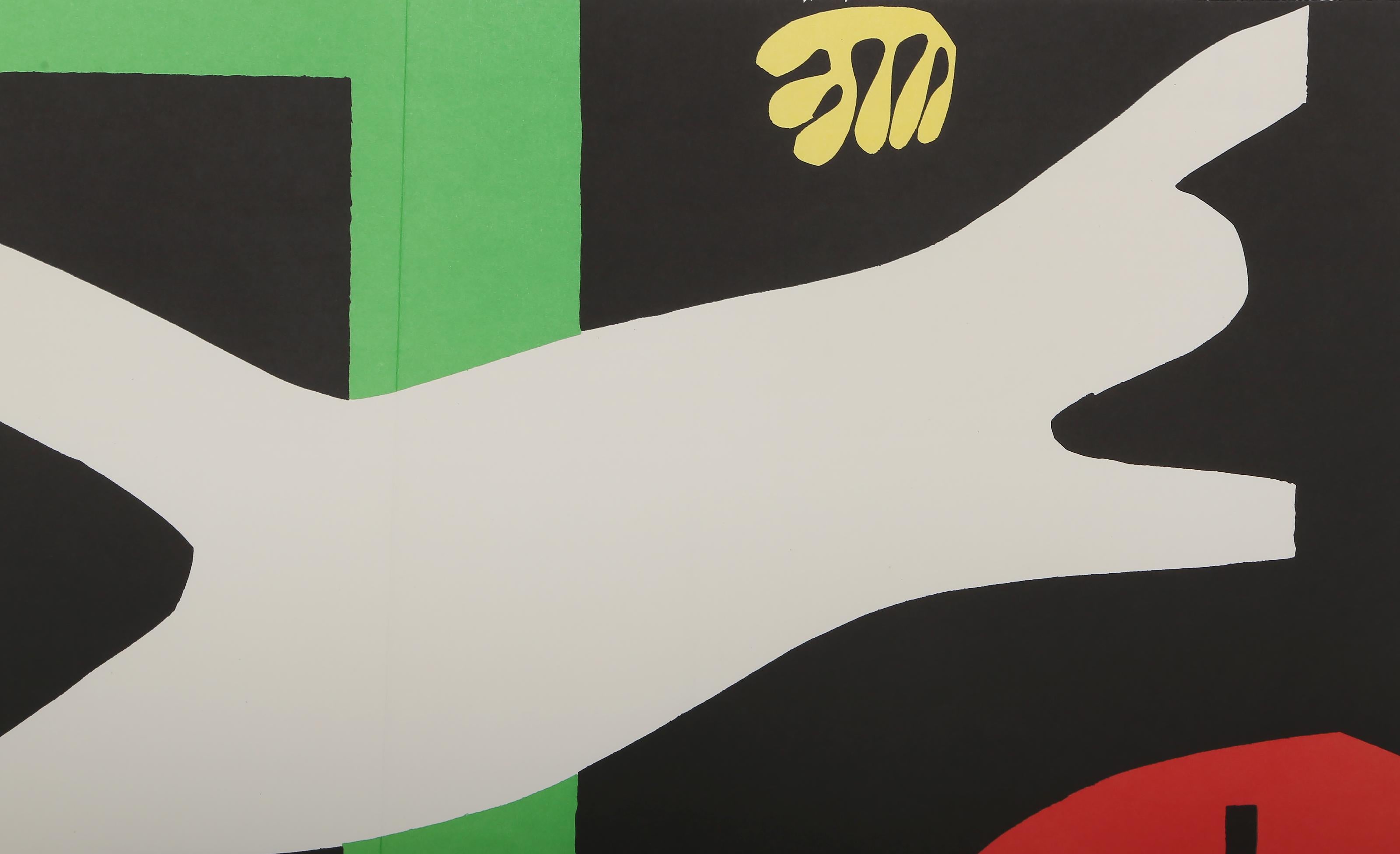 La Nageuse dans l'aquarium, Modern Lithograph after Henri Matisse For Sale 2