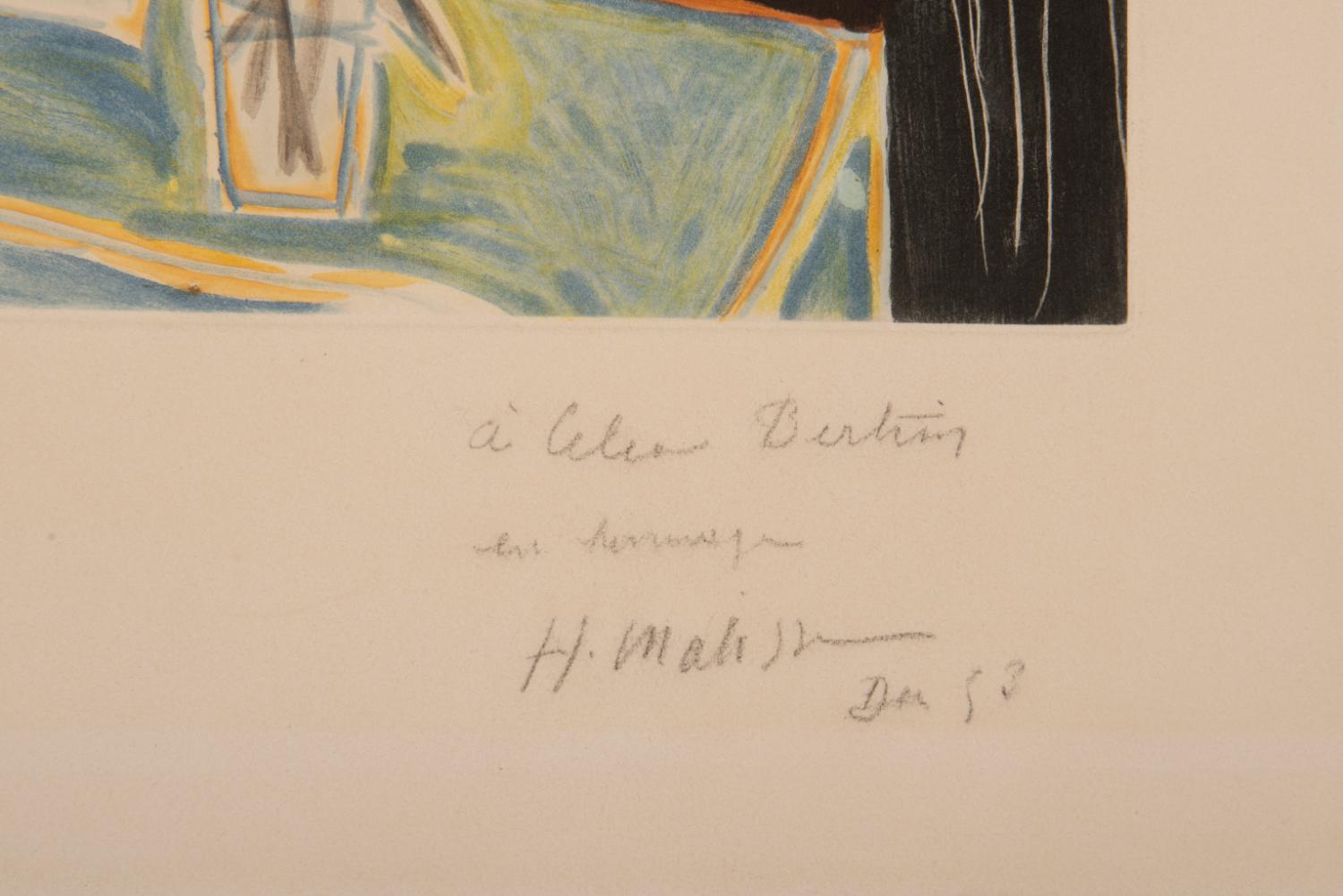 La Silence Habité des Maisons - Print by (after) Henri Matisse