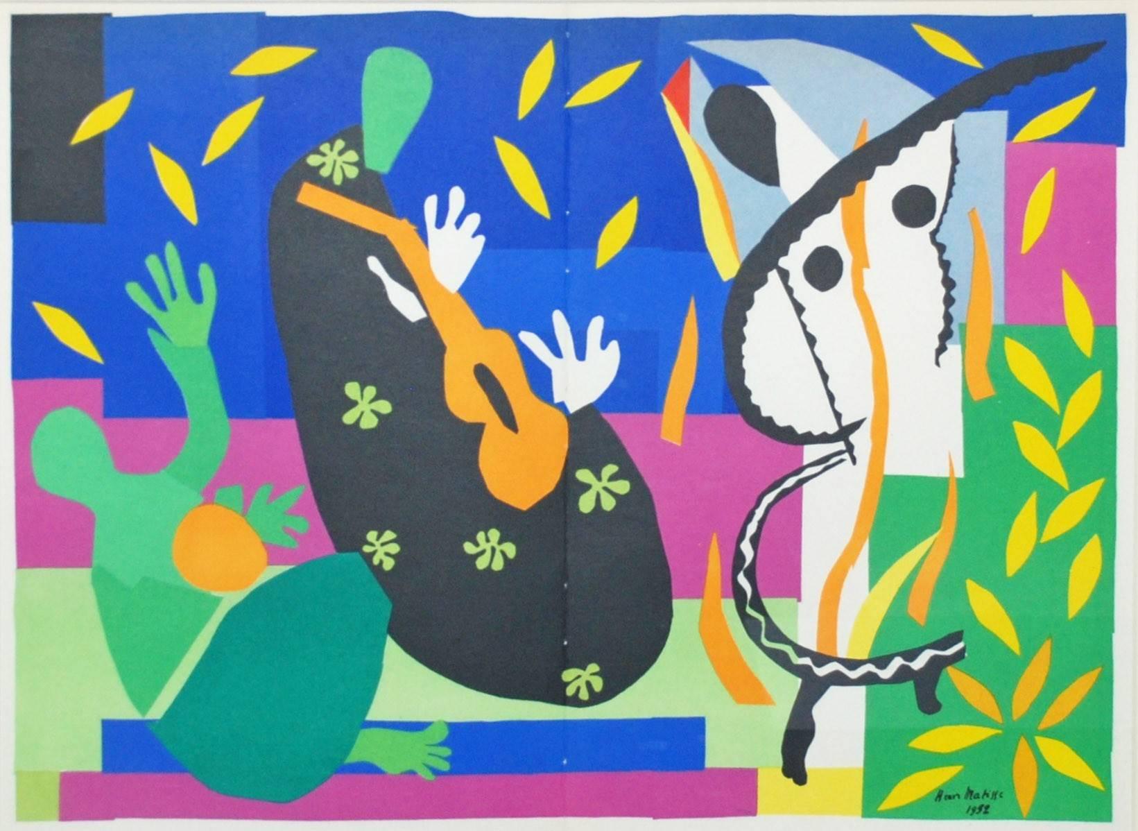 La Tristesse du Roi (The Sadness of the King) - Print by (after) Henri Matisse
